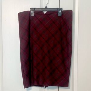 Express Plaid Skirt